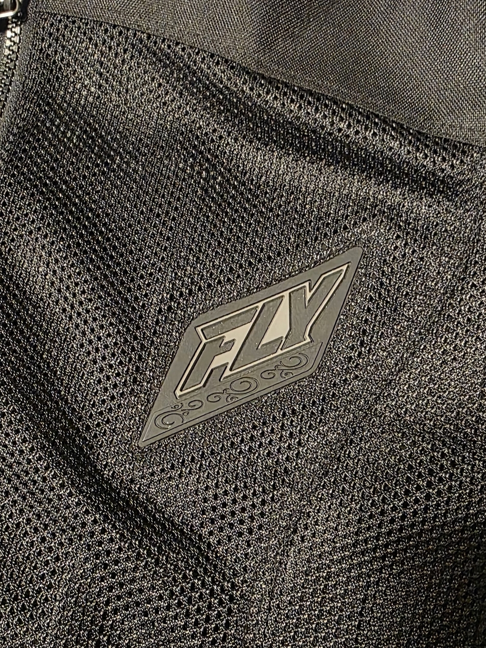 Women's Fly Racing Black Mesh Performance Riding Jacket - Picture 15 of 16